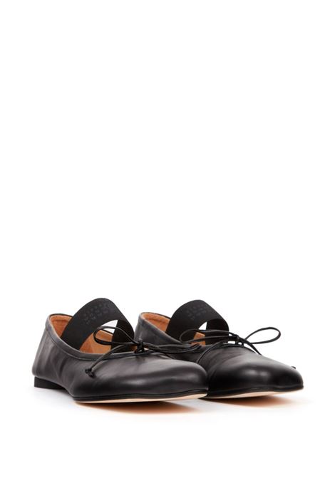Black Anatomic Numbers-motif leather ballerinas Mm6 maison margiela - women MM6 MAISON MARGIELA | S59WZ0099P3628T8013